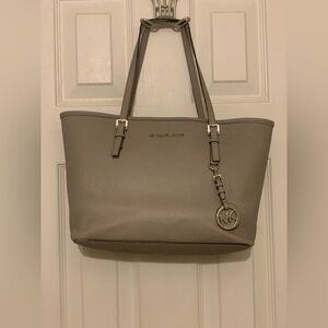 Michael Kors Gray Tote Bag